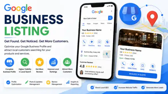 Digital marketing expert in UAE providing SEO, Google Ads, Meta Ads, email marketing, Google Business Profile optimization, and lead generation services.