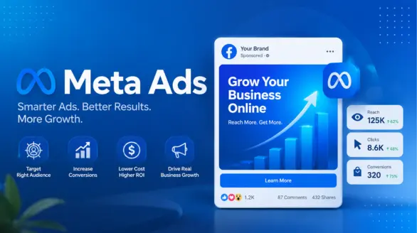 Meta Ads management services for businesses in UAE to increase leads, sales, and brand awareness.