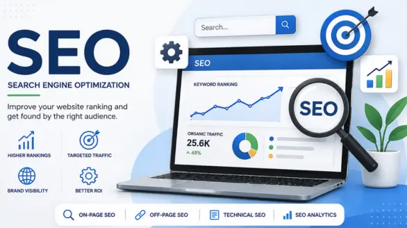 Freelance SEO Expert in UAE providing on-page SEO, technical SEO, keyword research, and organic growth services.